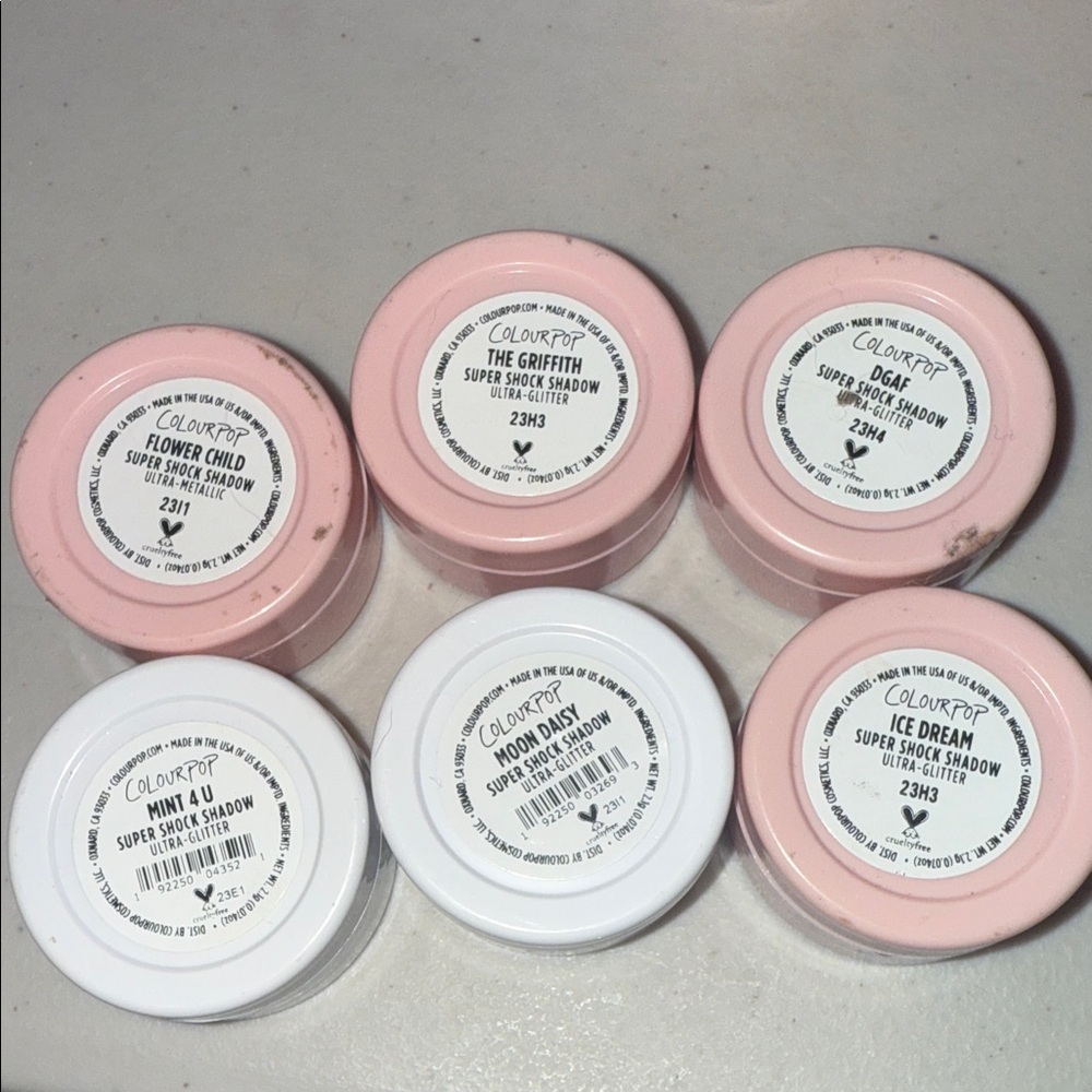 ColourPop Super Shock Eyeshadow Set- Metallic Shades - Picture 2 of 2